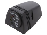 Voltmetru LED Negru 7-33V pentru Panou