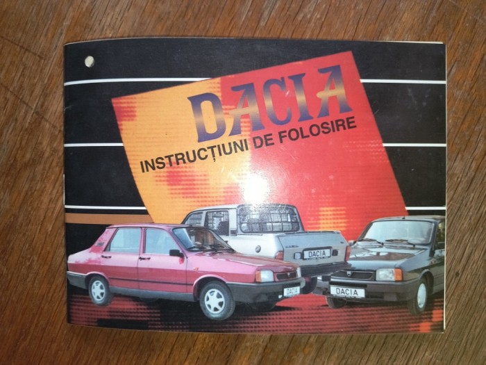 Instructiuni de folosire Dacia / R2P2F