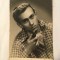 Fotografie veche portret tanar, anii 40, Satu Mare, 13,5 x 9 cm