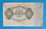 10.000 Mark 1922 Bancnota Germania - piesa SUPERBA varianta dimensiuni mari