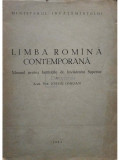 Iorgu Iordan - Limba romana contemporana (editia 1954)