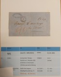 Romania 1861 - Scrisoare circulata GALATI-IASI