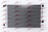 Condensator AC Subaru Tribeca 20; motor 3.0 H6, 3.6 H6, dimensiuni [mm]: 685x450x16, uscator integrat, iesire 10,15mm, intrare 15,5mm; 732XA00A;