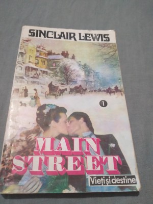 MAIN STREET-SINCLAIR LEWIS VOL I foto