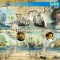 MALI 2023 - Nave cu panze / set complet-colite + bloc (4 imagini)
