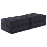 VidaXL Pernă 2 pcs Antracit 70 x 70 x 36 cm Poliester