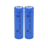 Set 2 Acumulatori 14500 li-ion 3.7v, 1600mAh, reincarcabili, li-dz, albastru