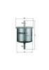 Filtru combustibil Mahle KL61 - Filtru conducta, Diametru 77.5mm, Inaltime 145mm, Admisie 8mm, Evacuare 8mm