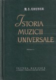 R. I. Gruber - Istoria muzicii universale, volumul 1