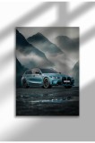 Poster p&acirc;nză ne&icirc;nrămat cu supermașină - Imprimare digitală - M3 Touring 2025 07 | A4 (21 x 29.7 cm)