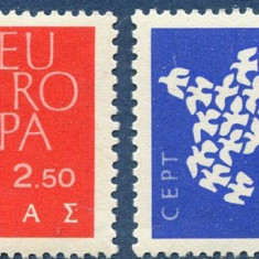 B0643- Grecia 1961 - Europa-cept 2v.neuzat,perfecta stare