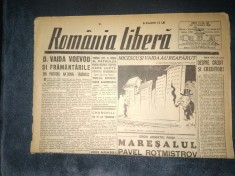 ZIAR ROMANIA LIBERA 11 IANUARIE 1945