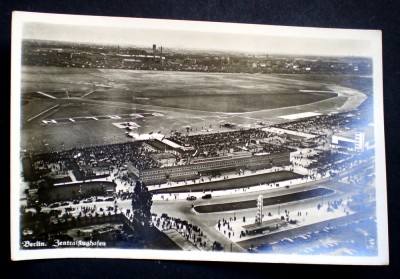 P.243 CP GERMANIA BERLIN OLIMPIADA 1936 AEROPORT ZENTRALFLUGHAFEN TEMPELHOF foto