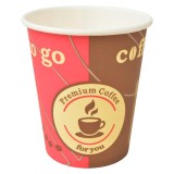 Pahare unica folosinta cafea, ceai, 240ml, 1000 bucati, hartie, multicolor, petreceri, evenimente