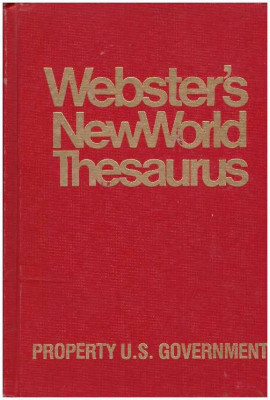 Charlton Laird - Webster&amp;#039;s New World Thesaurus - 126536 foto