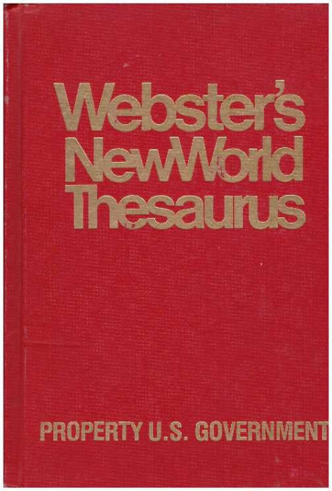 Charlton Laird - Webster&#039;s New World Thesaurus - 126536