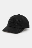EA7 Emporio Armani șapcă culoarea negru, cu imprimeu, AF13150.7X000052