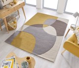 Cumpara ieftin Covor Glow Galben Ochre 200X290 cm, Flair Rugs