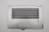 Carcasa superioara palmrest cu tastatura Laptop, Lenovo, FLEX-15IIL Type 81XK, 5CB0S17702, AM2G9000210, ET2G9000500, iluminata, cu fingerprint, gri, l