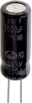 Condensator electrolitic, 1000&amp;micro;F, 6,3V, pentru PC - 135250 foto