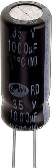 Condensator electrolitic, 1000&micro;F, 6,3V, pentru PC - 135250