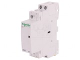 Contactor 2-pol 25A 24VAC NO IP20