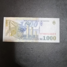 Bancnota UNA MIE LEI - 1.000 Lei - 1998, circulata