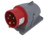 Conector de Alimentare AC Trifazat Soclu &icirc;n Unghi IP44