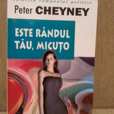 E RANDUL TAU MICUTO-PETER CHEYNEY