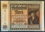Cumpara ieftin Bancnota istorica 5000 MARCI - GERMANIA, anul 1922 *cod 897 - BERLIN