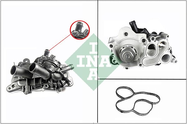 INA 538 0364 10 Pompă de apă, răcire motor