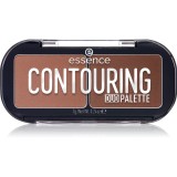 Essence CONTOURING DUO PALETTE Patela pentru conturul fetei culoare 20 Darker Skin 7 g