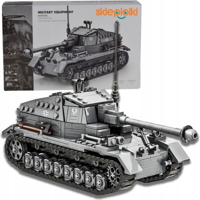 BLOCURI DE CONSTRUCȚIE SET DE TANCURI DE COMBAT GRELE PENTRU COPII MODEL MILITAR foto