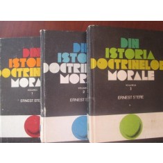 Din istoria doctrinelor morale 3 volume Ernest Stere