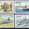 DB1 Ins Falkland Un An de la Eliberare Vase Razboi Aviatie 4 v. MNH