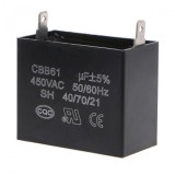 Condensator Dreptunghi Capacitor Pornire Motor 2C 450V 3.5UF 3A087 XXM