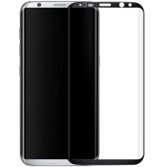Folie Sticla Curbata Samsung Galaxy S8 Plus MyStyle Full Glue 5D Negru