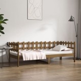 VidaXL Pat de zi, maro miere, 90x200 cm, lemn masiv de pin 820759