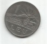 No(3) -moneda-Romania- 1LEU 1966