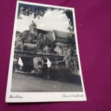 CARTE POSTALA 1939 CIRCULATA LA SIBIU