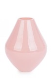 Cumpara ieftin Vaza flori sticla roz Klair 17.5x21.5 cm