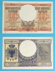 Albania 10 Lek 1940 &#039;Ocupația Italiană&#039; aUNC serie: 1269 60 p#11