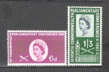 Anglia/Marea Britanie.1961 Conferinta Parlamentara Commonwealth GA.23, Nestampilat