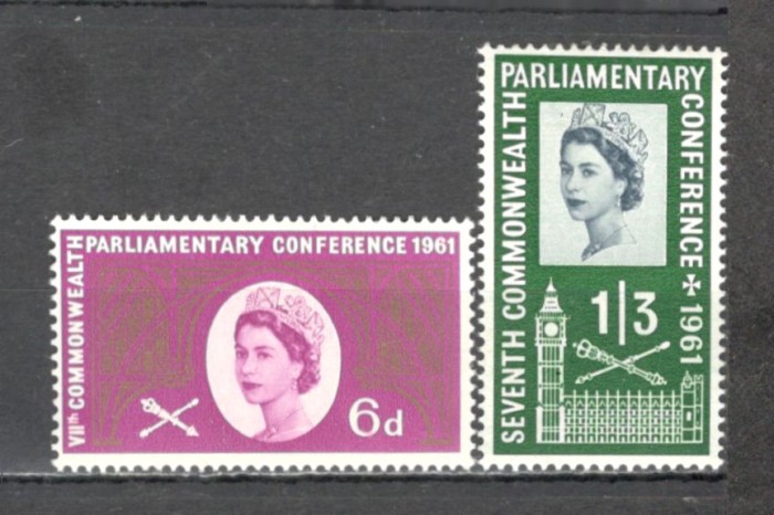 Anglia/Marea Britanie.1961 Conferinta Parlamentara Commonwealth GA.85