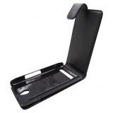 Husa flip neagra pentru Sony Xperia E1 (D2004/D2005) / Sony Xperia E1 Dual Sim (D2104/D2105)