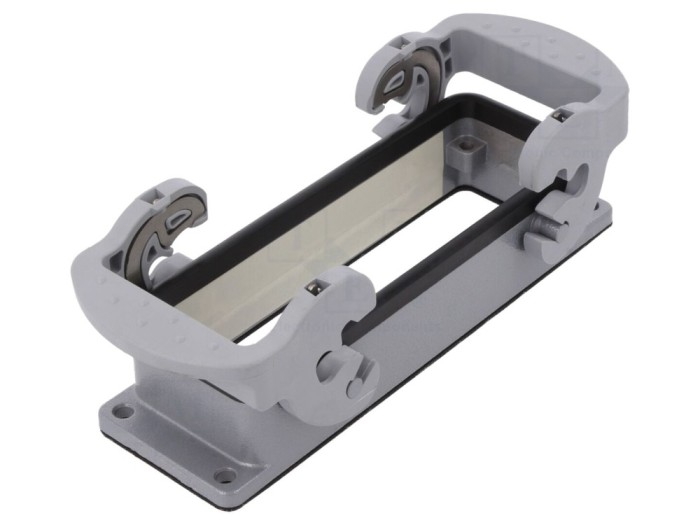 Conector carcasă HDC cu clichet dublu
