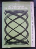 Introducere &icirc;n combinatorică - Ioan Tomescu (seria Bazele matematice ale cercetării operaționale)