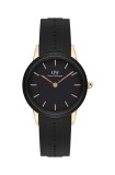 Daniel Wellington ceas Iconic Motion femei, culoarea negru