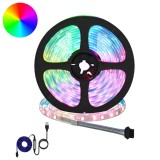 Cumpara ieftin Banda LED 12 buc. Negru si transparent Cupru si Plastic