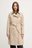 Joop! trenci culoarea bej, de tranzitie, cu doua randuri de nasturi, 30046611